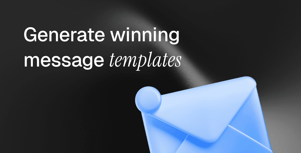 LinkedIn Message Template Generator by Sonarly
