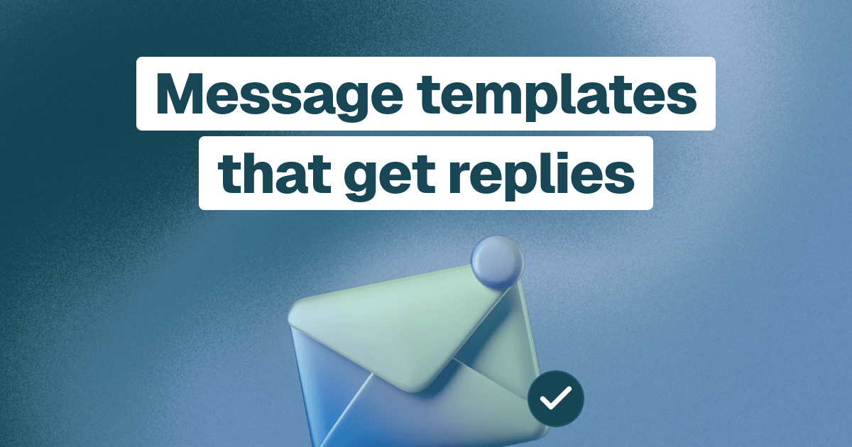 Message Template Image Generator Get More Replies | LinkedIn Message Template Generator